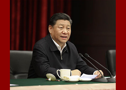 Xi Presides over Symposium About Solving Prominent Problems 
